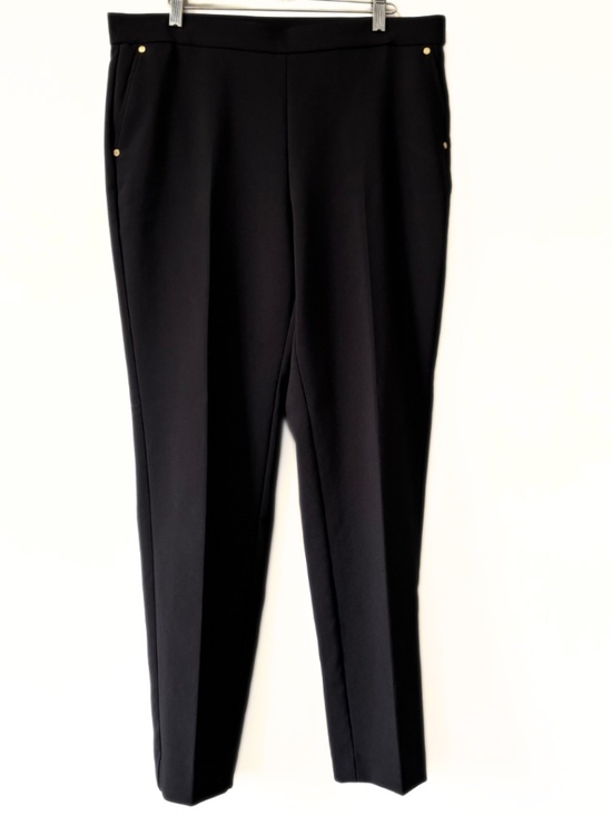 Anne Klein Dress Pants Black Size L - Picture 1 of 7